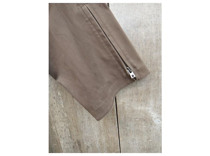 Gabardina Hermès mackintosh t 42 Castaño - vista 10