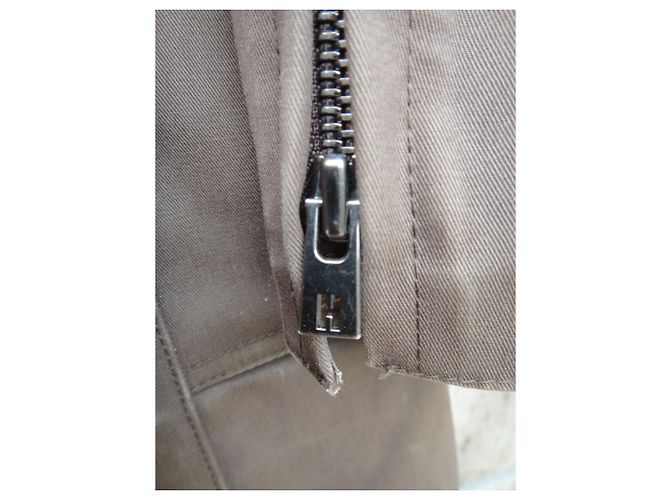 Gabardina Hermès mackintosh t 42 Castaño - vista 5