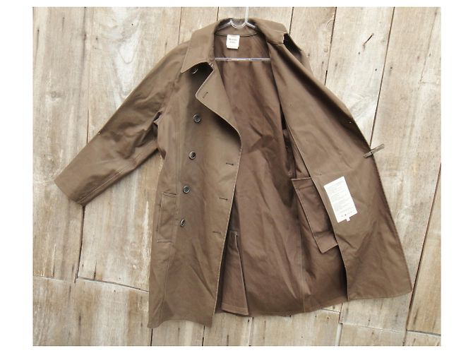 Gabardina Hermès mackintosh t 42 Castaño - vista 7
