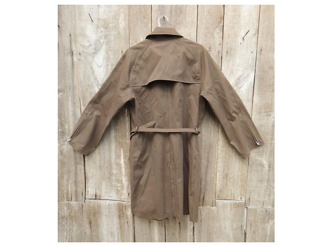 Gabardina Hermès mackintosh t 42 Castaño - vista 9