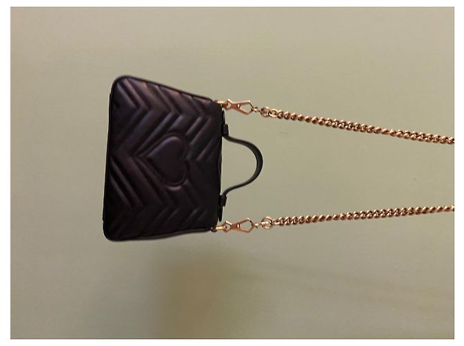 Gucci Mini bag in pelle gg marmont - vista 3