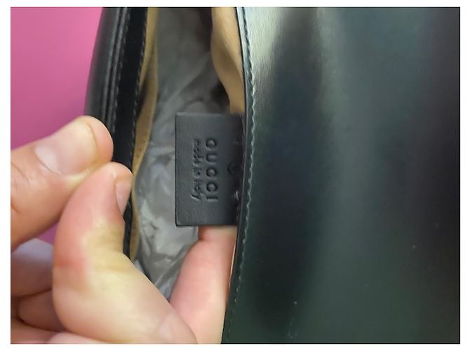Gucci Mini bag in pelle gg marmont - vista 6