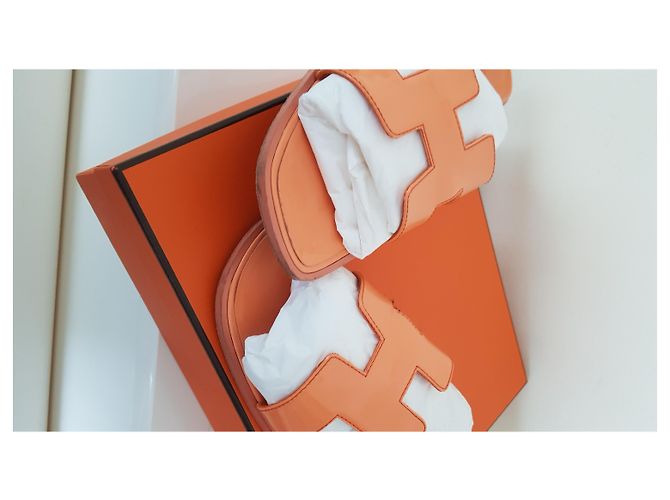 Hermès ORAN LACK LEDER Orange - Ansicht 3