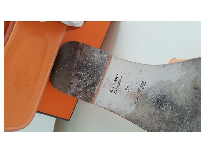 Hermès ORAN LACK LEDER Orange - Ansicht 4