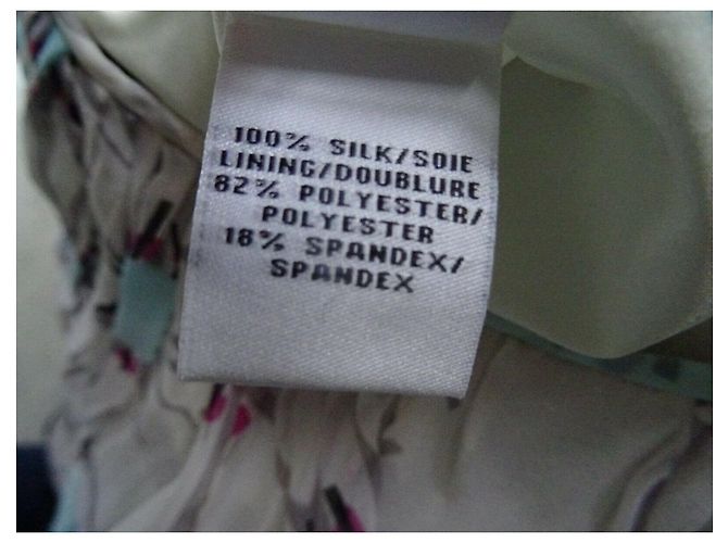 Diane Von Furstenberg Robe en soie DvF Marcotte Multicolore Gris - vue 7