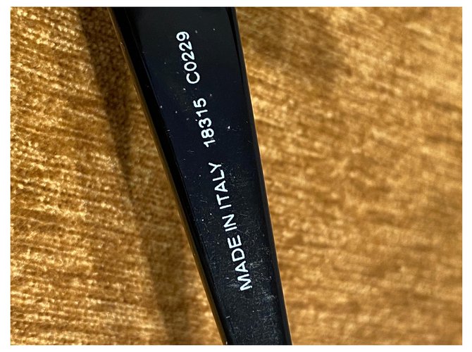 Chanel Sonnenbrille Schwarz Weiß - Ansicht 3