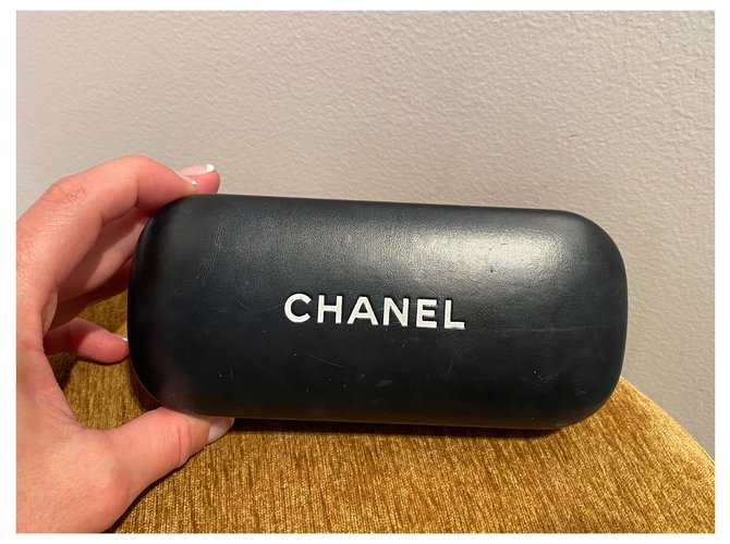 Chanel Sonnenbrille Schwarz Weiß - Ansicht 6