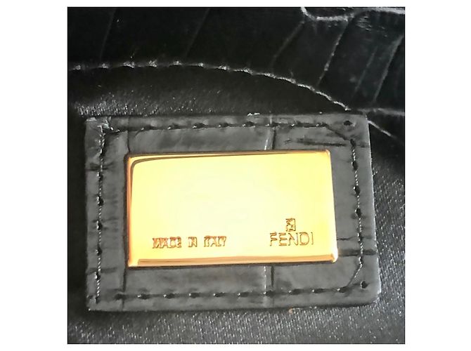 Fendi Baguette vintage Nero - vista 7