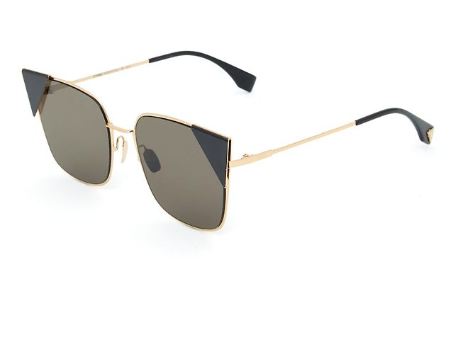 Fendi FF 0191/ S 0002M BLACK OURO - vista 2
