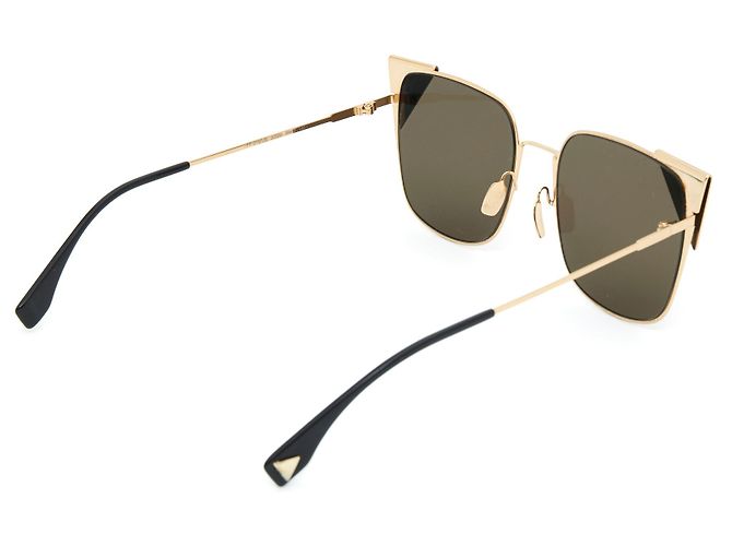 Fendi FF 0191/ S 0002M BLACK OURO - vista 3