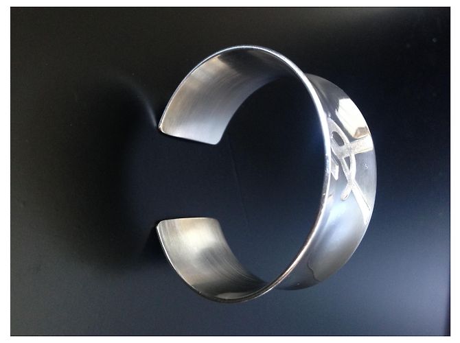 Bracciale Yves Saint Laurent in argento - vista 5