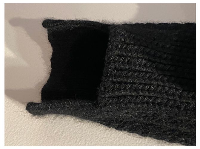 Chanel Weste Schwarz Wolle und Kaschmir - Ansicht 4