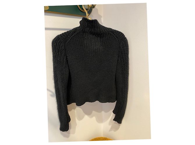 Chanel Weste Schwarz Wolle und Kaschmir - Ansicht 2