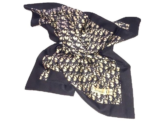 Sciarpa CHRISTIAN DIOR con logo obliquo - vista 3