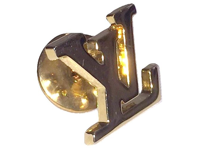 Spilla da giacca LOUIS VUITTON MONOGRAM D'oro - vista 2