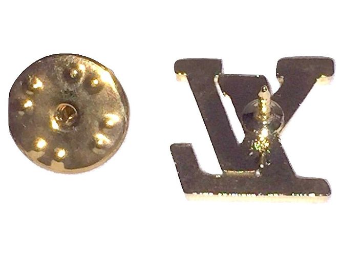 Spilla da giacca LOUIS VUITTON MONOGRAM D'oro - vista 4