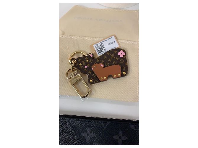 Louis Vuitton Ciondolo borsa con orso LV - vista 3