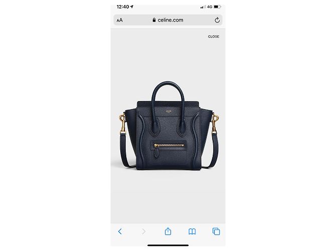 Luggage Céline Nano Equipaje - vista 6