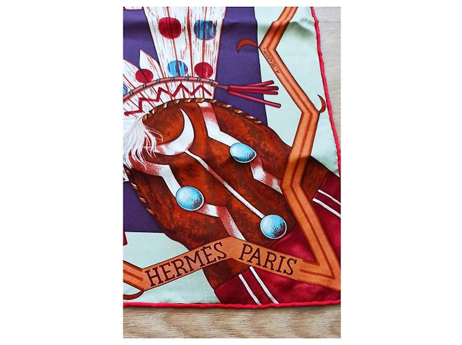 Hermès Cosmogonia Apache Roxo - vista 2