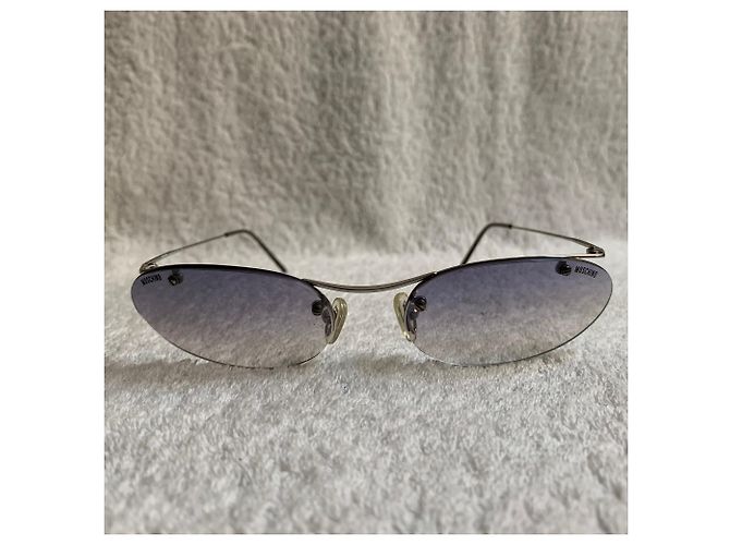 Occhiali da sole vintage Moschino slim Porpora - vista 2
