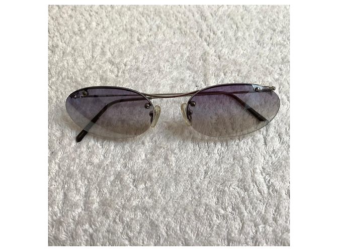 Occhiali da sole vintage Moschino slim Porpora - vista 7