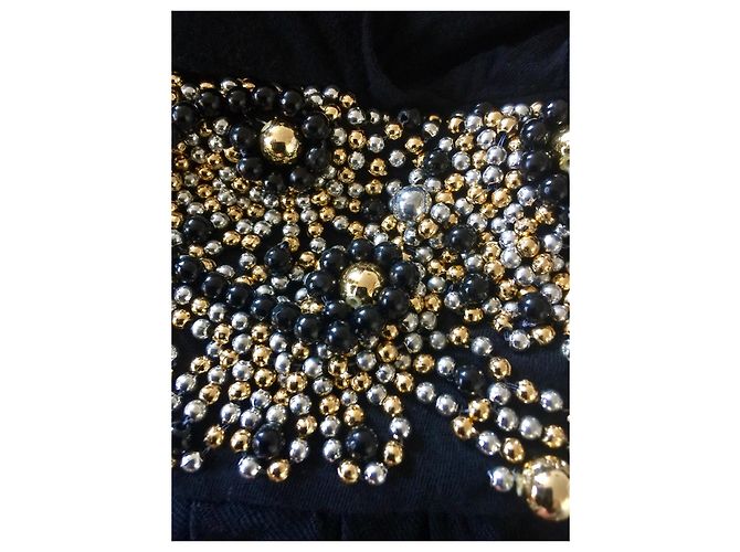 Manoush Vestido negro con cuentas - vista 6