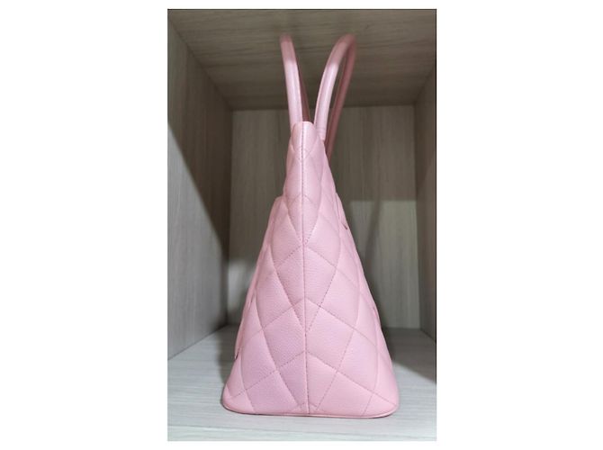 Medaillon Borsa a spalla Chanel Medaglione rosa - vista 3