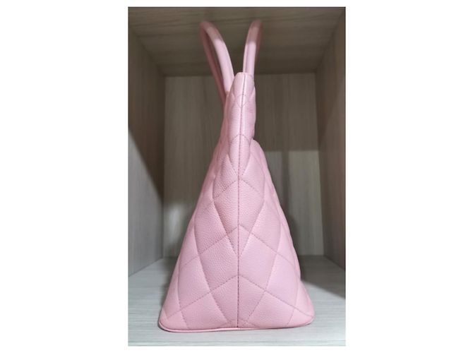 Medaillon Borsa a spalla Chanel Medaglione rosa - vista 4