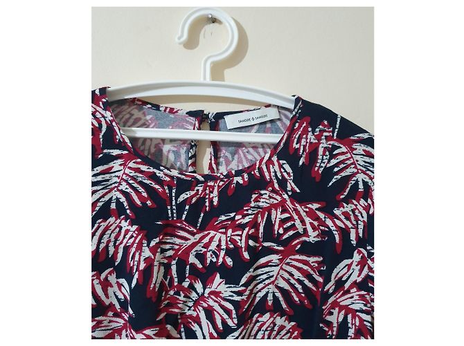 Chemisier Samsoe & Samsoe Barton en viscose Multicolore - vue 2