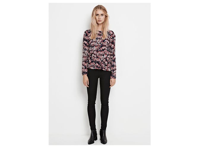 Chemisier Samsoe & Samsoe Barton en viscose Multicolore - vue 4