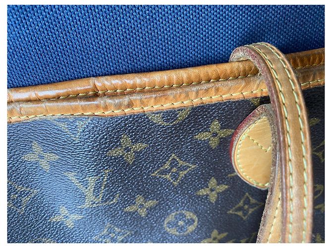 Neverfull Louis Vuitton Handtaschen Braun - Ansicht 2