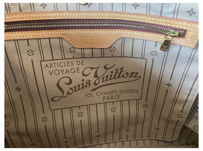 Neverfull Louis Vuitton Handtaschen Braun - Ansicht 6