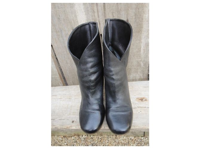 Botines Céline de piel de cordero negros 36 - vista 6