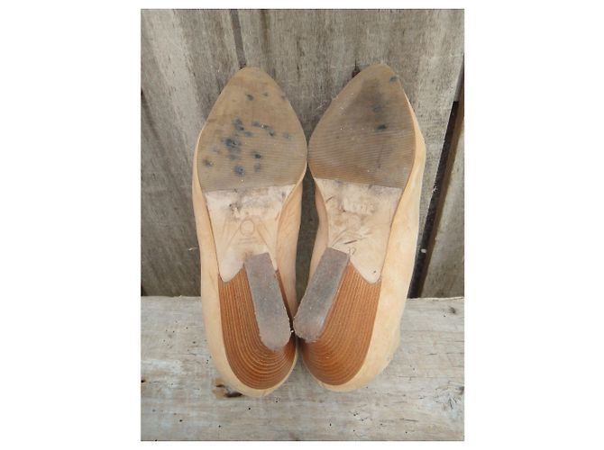 Botas Chelsea Acne de ante amarillo 37 - vista 6