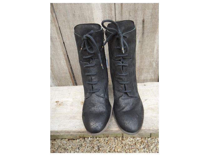 botines de cuña Joseph p 40 Negro - vista 4