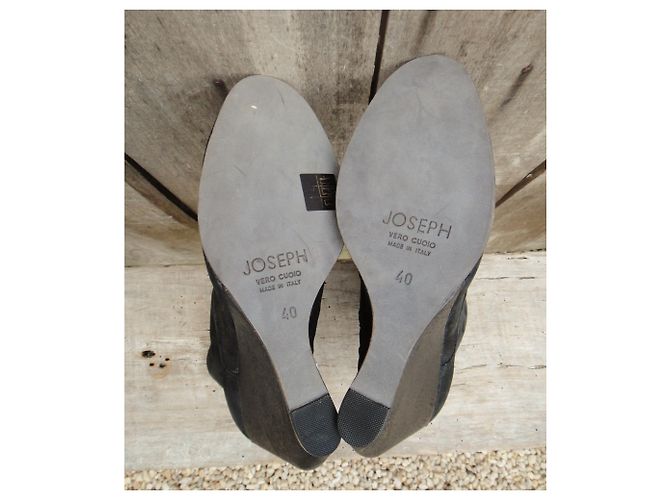 botines de cuña Joseph p 40 Negro - vista 6