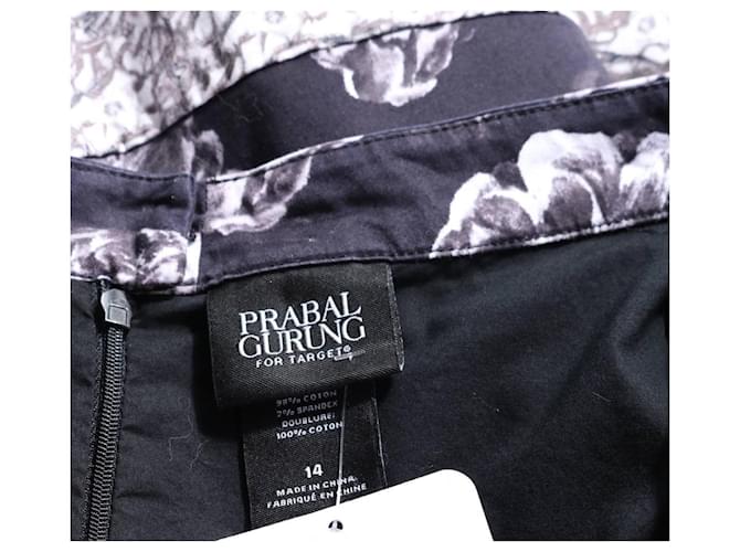 Gonna Prabal Gurung in cotone ed elastan multicolore - vista 3