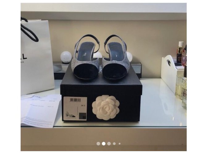 Cambon Chanel Sling Grau - Ansicht 2