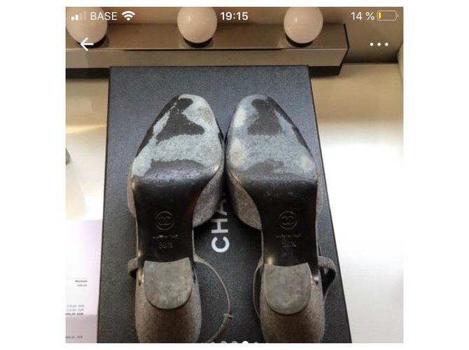 Cambon Chanel Sling Grau - Ansicht 7