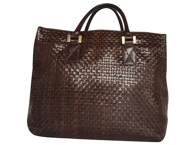 Bolso Fendi de cuero tejido - vista 2