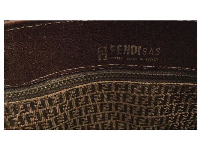 Bolso Fendi de cuero tejido - vista 6