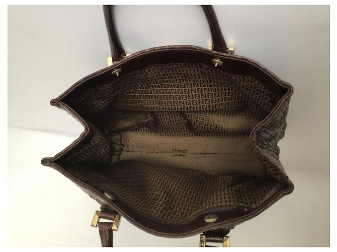 Bolso Fendi de cuero tejido - vista 8