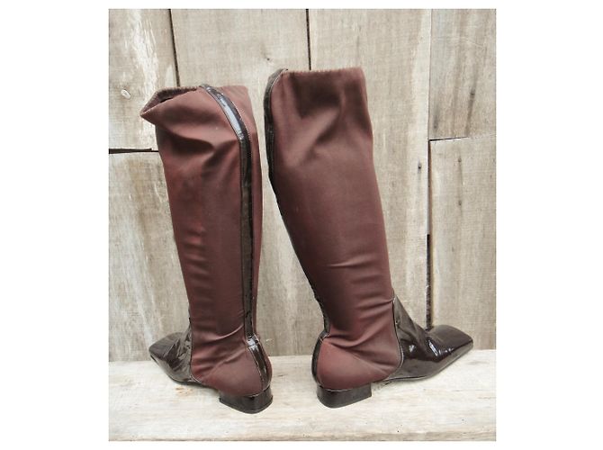 Dolce & Gabbana Botas Dolce & Gtabbana p 39 Marrón oscuro - vista 6