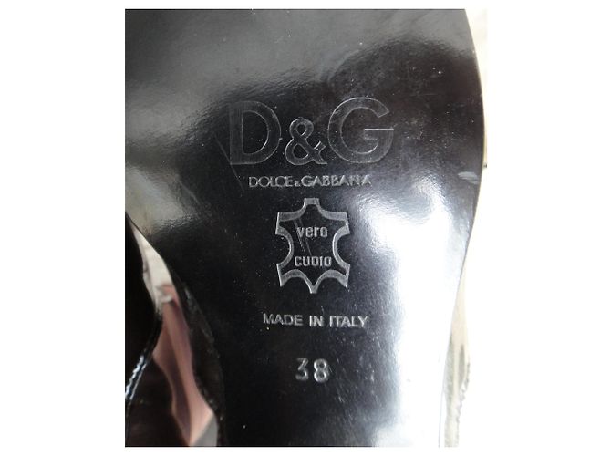 Dolce & Gabbana Botas Dolce & Gtabbana p 39 Marrón oscuro - vista 8