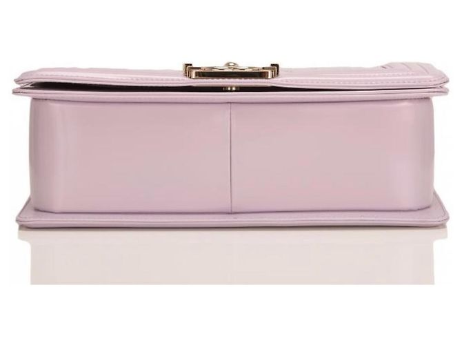Borsa Chanel Boy viola chiaro , dimensione media , condizione perfetta , neuf Porpora - vista 3