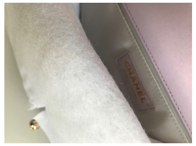 Borsa Chanel Boy viola chiaro , dimensione media , condizione perfetta , neuf Porpora - vista 8