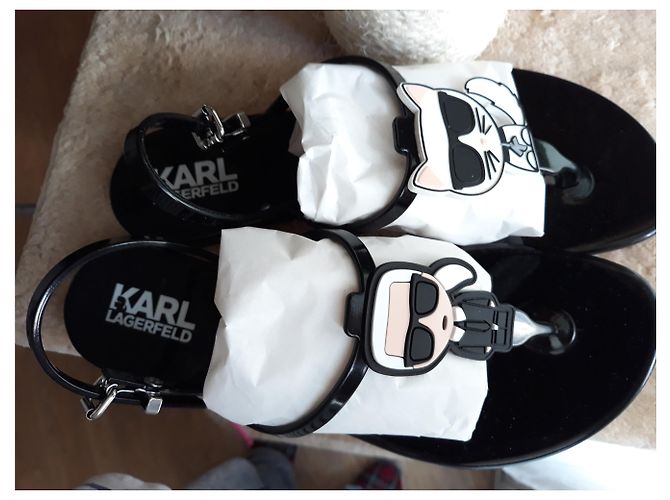 Karl Lagerfeld sandali - vista 3