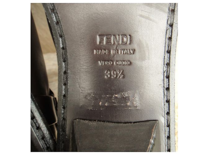 Fendi p Stiefel 39,5 neue Bedingung Dunkelbraun - Ansicht 8