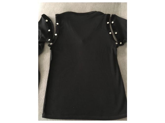 Suéter de algodón negro Sonia Rykiel - vista 6