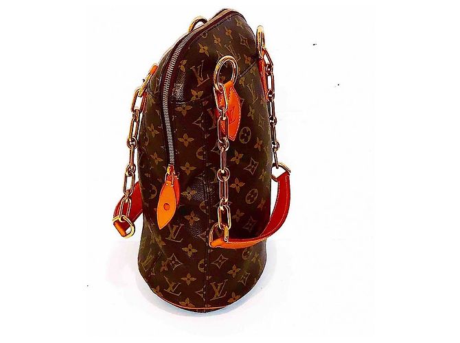 Beverly Louis Vuitton Borsa tote rara LV x Karl Lagerfeld per bambini Marrone - vista 5